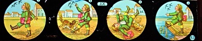 Struwwelpeter magic lantern slide